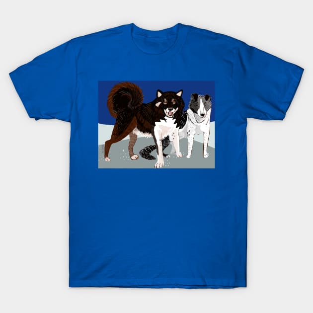 Karafuto Ken Sakhalin Husky T-Shirt by belettelepink